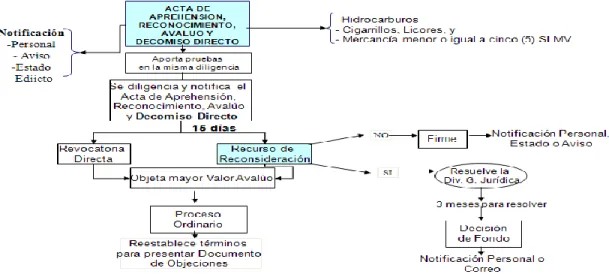 Figura 8. Proceso decomiso directo 