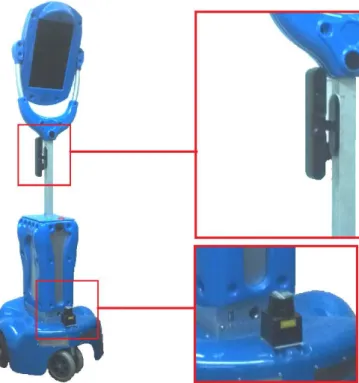 Fig. 2. From left to right, the geometrical, topological, and schematic maps of the test environment, embedded into the implemented plugin