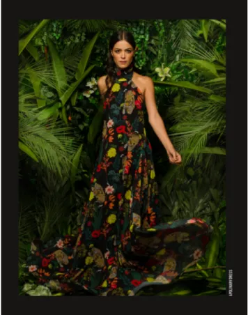 Fig 5. Fotografía colección Amazonía, elementos de inspiración