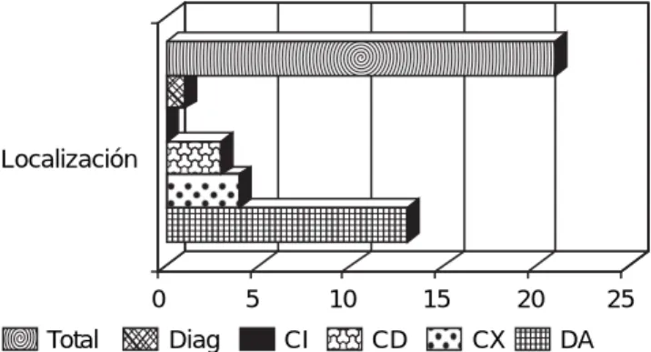 Figura 10. Paciente que presentaba Stent en arteria CX y