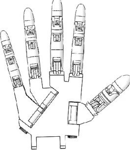 Figura 5. Prototipo de prótesis de mano. 