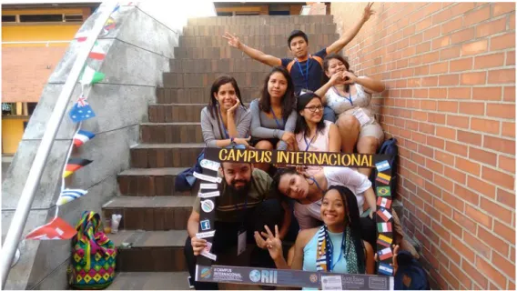 Figura 6. Campus Internacional: Medellín 2017-1. 