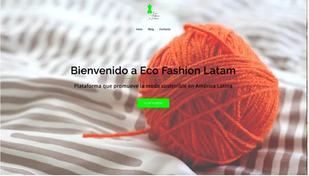 Figura 4. Ecofashion Latinoamérica 2018  Fuente: (Eco Fashion Latam, s.f.) 