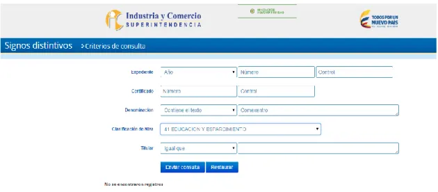 Figura 2. Clasificación Niza 41