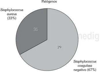 Figura 1. Etiología de la peritonitis asociada a diálisis peritoneal 