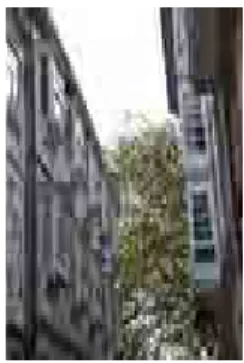 Figure 2: An example of the typical  gallerias in the building block 