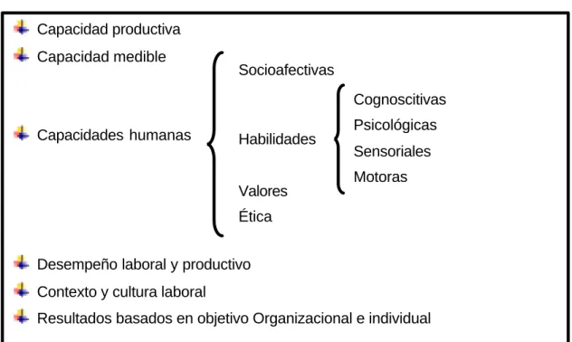 Cuadro 6: Competencia  Laboral  (Elementos del Concepto) 