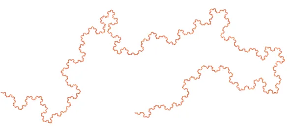 Figura 3.2: Fractal aleatorio.