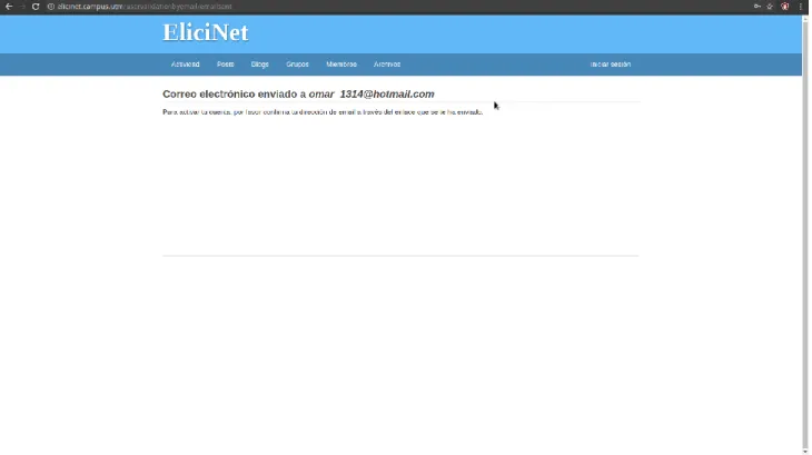 Figura 3.5. Plugin validación de vía correo electrónico. 