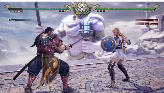 Fig 6 Soul Calibur 6 gameplay