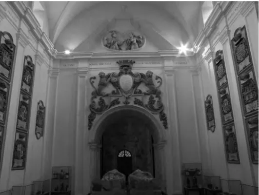 Fig. 3. Capilla del Cid. Monasterio de San Pedro de Cardeña.  Francisco de Bazteguieta