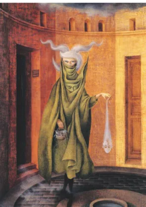 Ilustración 7. Remedios Varo, Mujer saliendo 