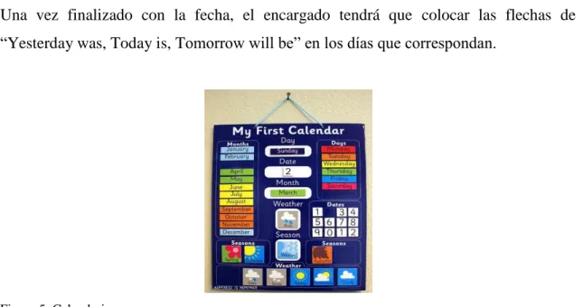 Figura 5. Calendario. 