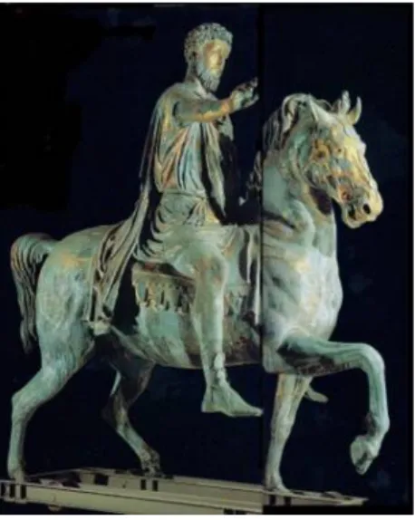 Fig. 2- Anónimo, Marco Aurelio (Museos Capitolinos, 160-180 d.C.). 