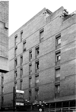 Fig. 5. Edificio de viviendas en la Via Augusta/Brusi/Sant Elies, Barcelona, 1964. Antoni de Moragas