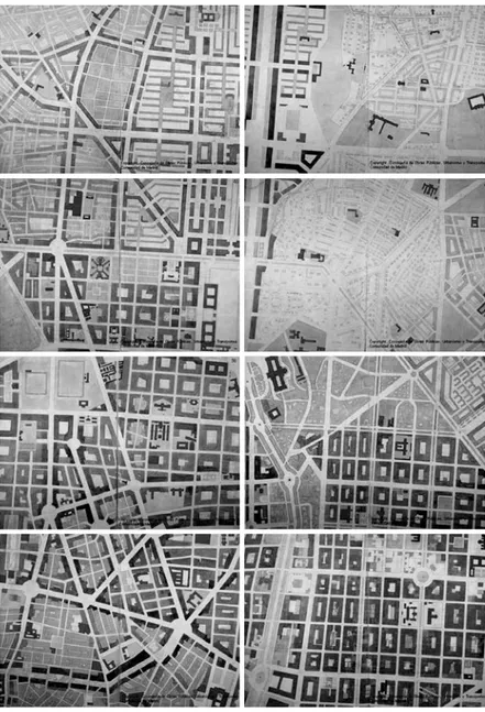 Fig. 1. R. Bidagor. Plan General de Madrid, 1944-1946. (Archivos de la Gerencia de Urbanismo de Madrid