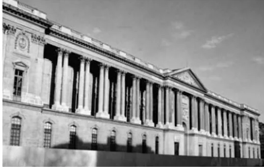 Fig. 1. Palais du Louvre, columnata oriental. (Fotografía Claudio Allais).