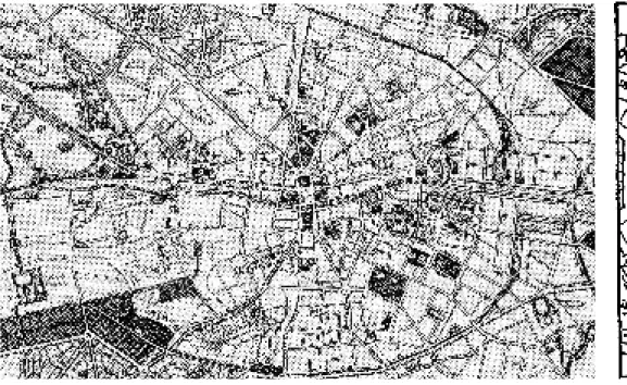 Fig. 9. Town Planning Scheme de Abercrombie para la orde- orde-nación del centro urbano de Dublín.
