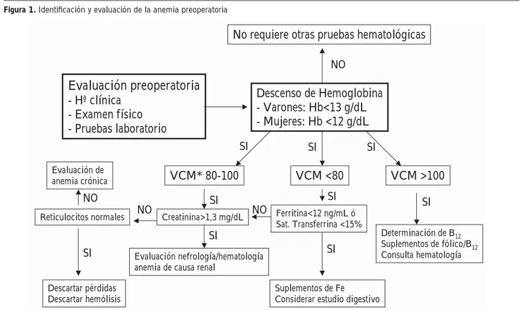 Tabla 1. Principios generales del tratamiento con hemoderivados en cirugía