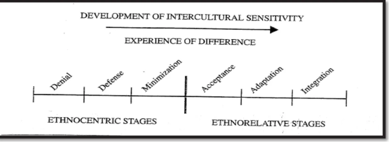 Figura 5. Modelo de Desarrollo de Sensibilidad Intercultural (DMIS)( Bennett,1998).