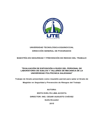 Norma Técnica Ecuatoriana NTE INEN-ISO 9612