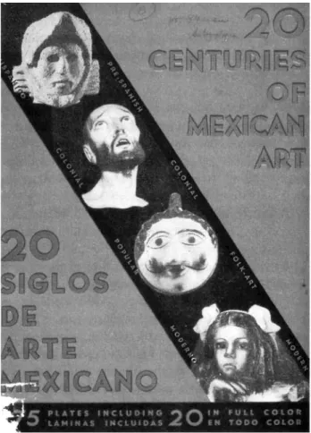 Figure 1. Cover of Twenty Centuries of Mexican Art catalogue ( 1940). Museum of Modern Art, New Yor City.