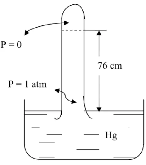 Figura 5. Barómetro de Mercurio 
