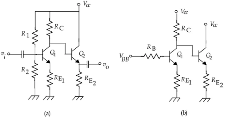Fig. 2. Transistores acoplados directamente.