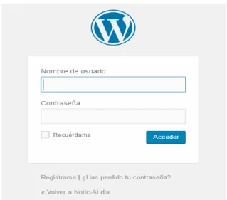 Fig. 3. Acceso al repositorio. 