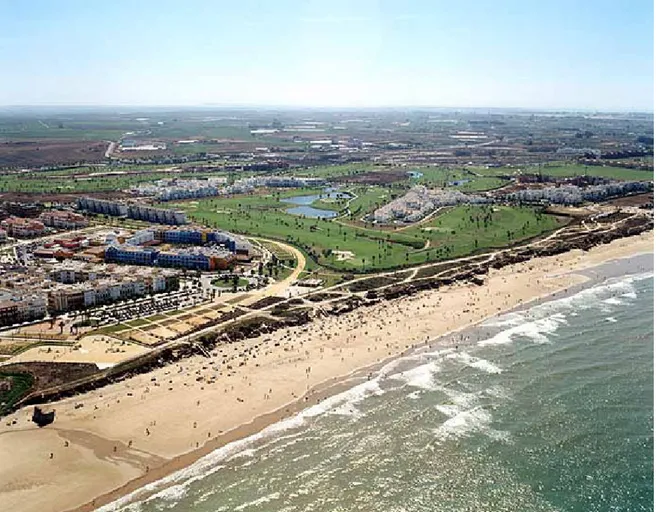 Figura 2. Vista de la playa La Ballena 
