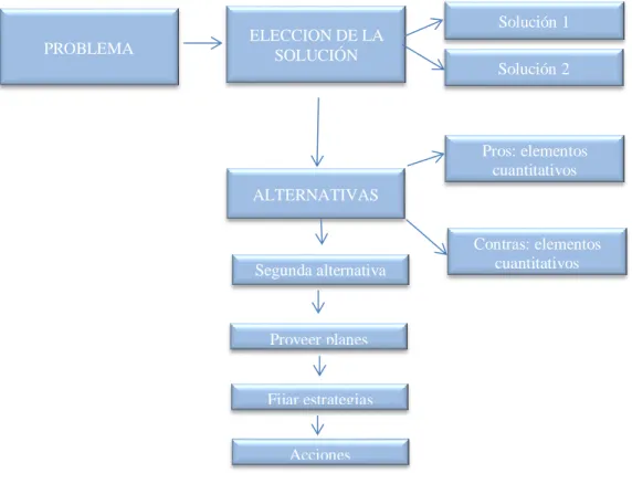 Figura 2: Pasos para la toma de decisiones 