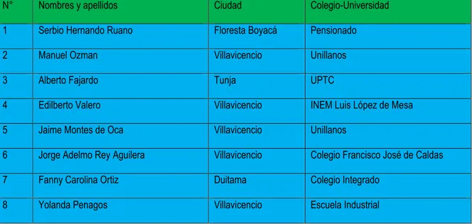 Gráfico 16 Entrevistas analizadas 