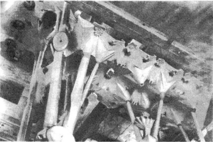 Figure 28. Partial view of the big block  model ofthe Sagraah 