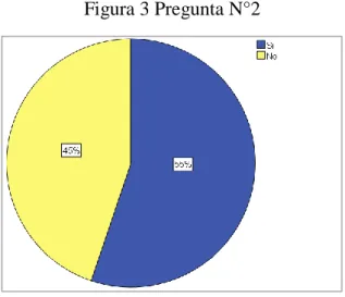 Figura 3 Pregunta N°2 