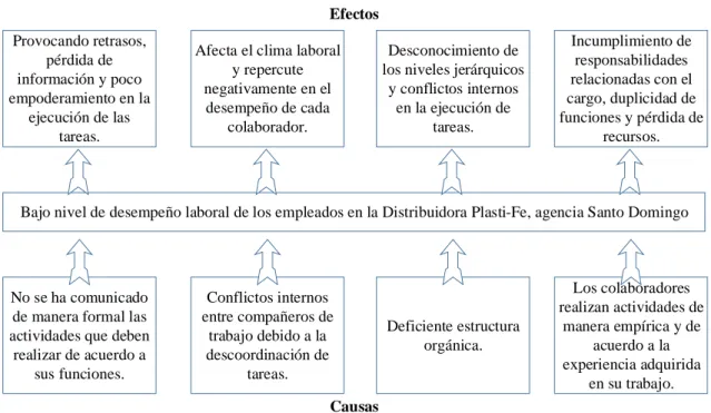 Figura 1.  Árbol de problemas. 