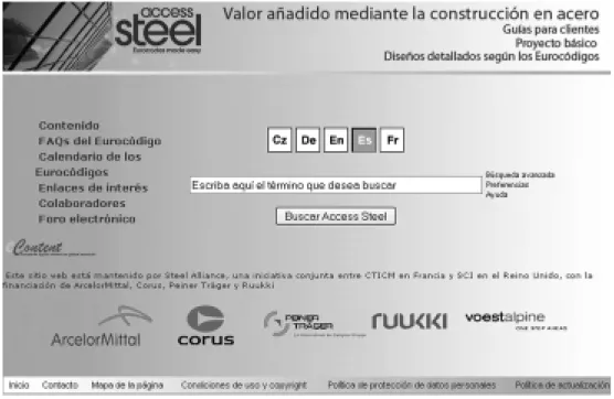 FIGURA 55: E JEMPLO DE USO DE « ACCESS - STEEL ».