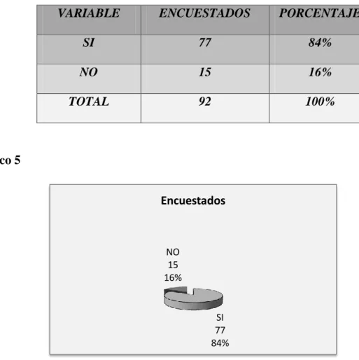 Gráfico 5 