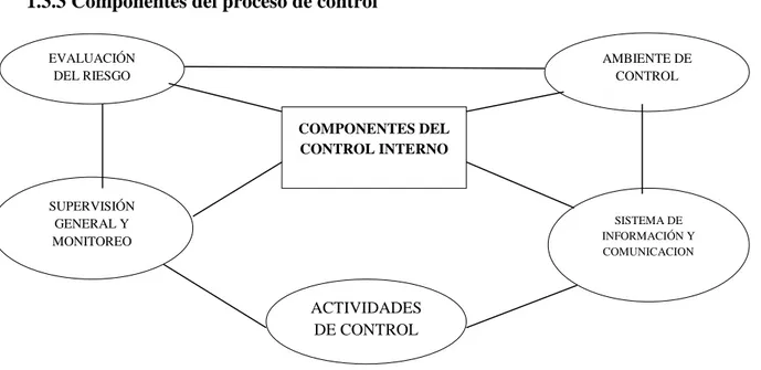 Figura N° 1 Componentes del Control Interno 