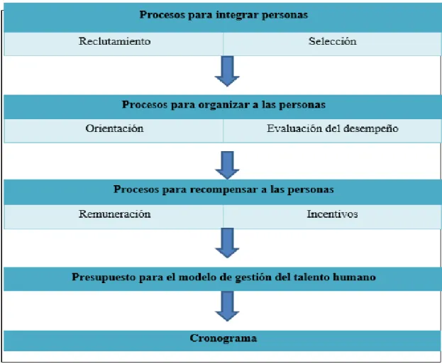 Figura 4: Modelo de gestión del Talento Humano 
