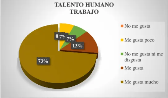 Gráfico 5 Talento Humano “Trabajo” 
