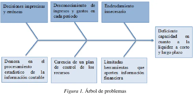 Figura 1. Árbol de problemas 