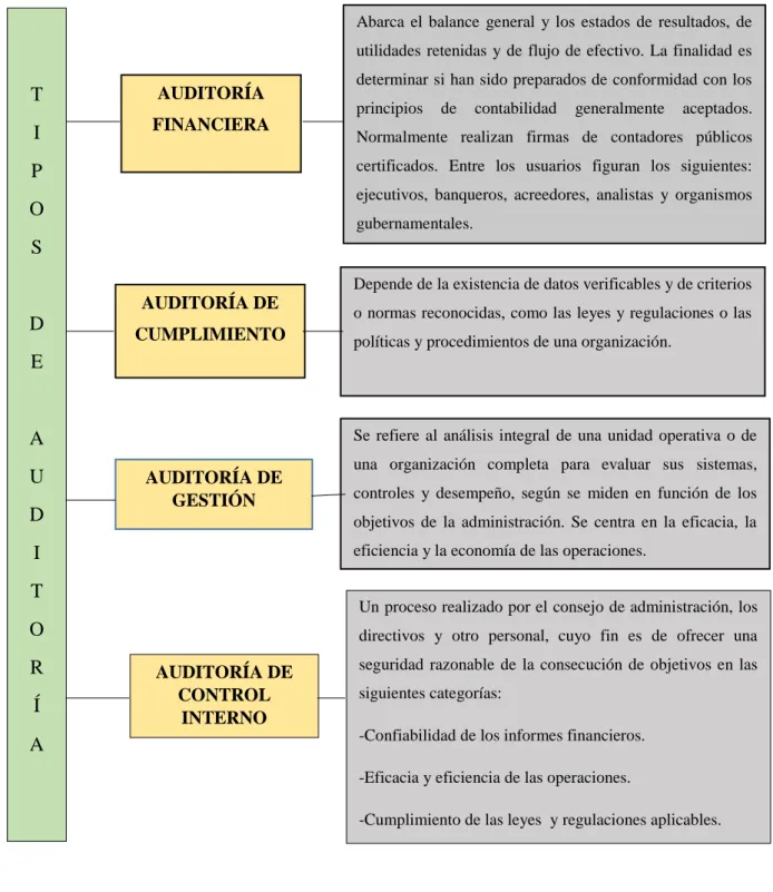 Cuadro 4 Tipos de Auditoría 