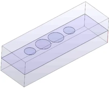 Fig. 11. H-plane rectangular-waveguide diplexer geometry.  Linear Independence  1 0  U  N   O O O O O O O O O O O 6 O O O O O  10  u / 10&#34;'  a