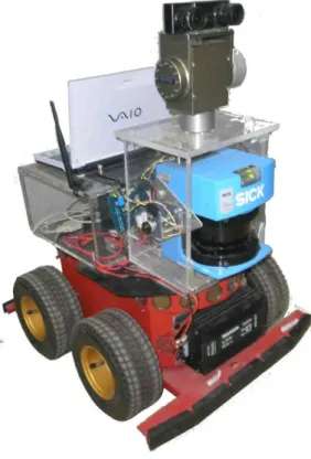 Figure 2. The Higgs robot is the experimental platform used for  the deployment of the OM Cognitive Architecture