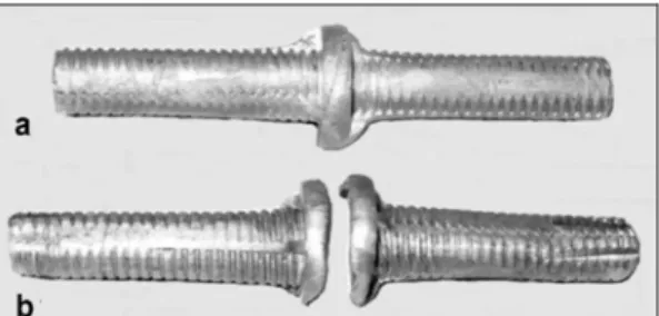 Figure 5 presents the  experimentally  determined diagram of ultimate strength of butt cold 