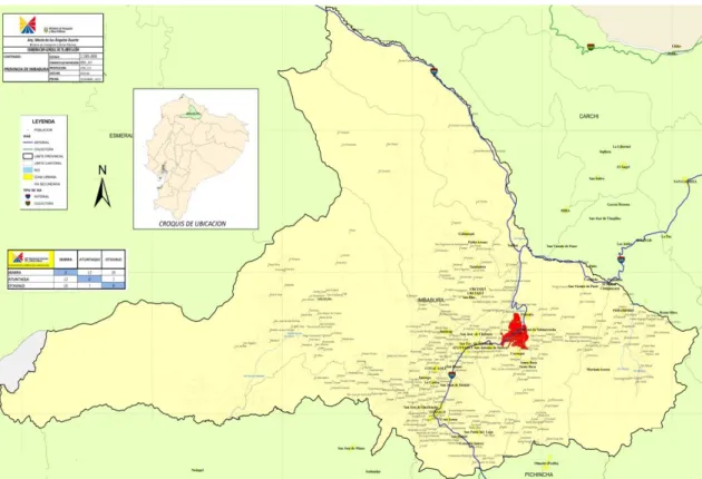 Figura 2 Mapa de Imbabura 