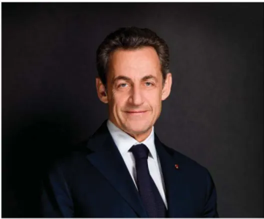 Figure 1. Portrait de Nicolas Sarkozy pour Le Figaro (Reitzaum, 2012)