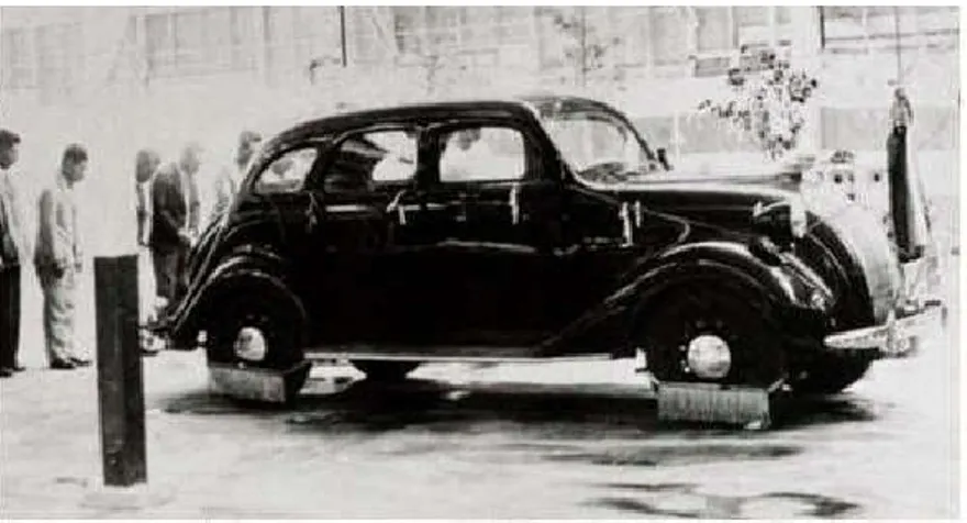 Ilustración 5: Modelo a1 (1935), primer automóvil fabricado por Toyota. 13