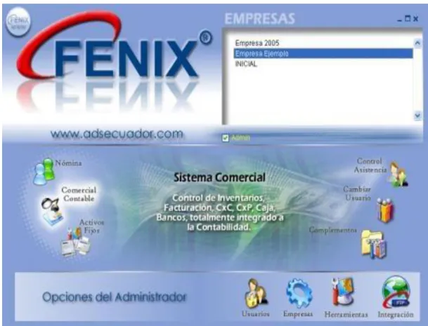 Gráfico 4. Imagen de portada FENIX. 