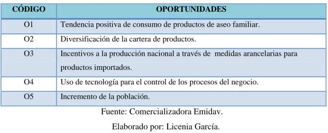Tabla N° 14  Identificación de Amenazas. 